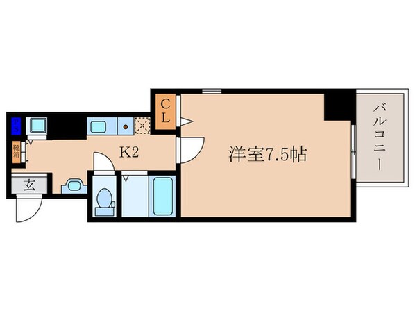 ベラジオ烏丸御池（703）の物件間取画像